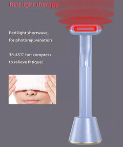 Red LED Face Massage Wand: Anti-Aging Skincare